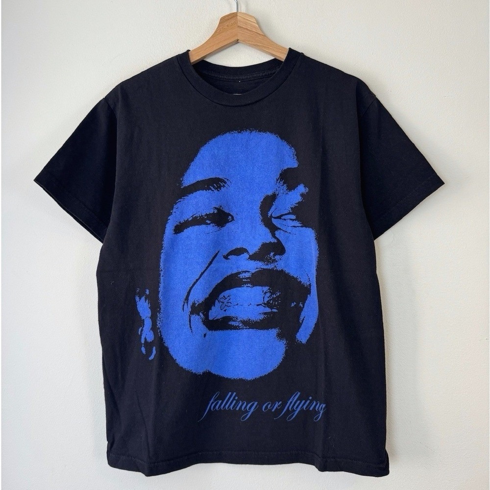 Jorja Smith Falling Or Flying Music Artist Black Tee Shirt - Medium